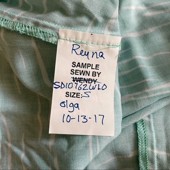 NEW Splendid flutter top teal dress - Picture 4 of 4